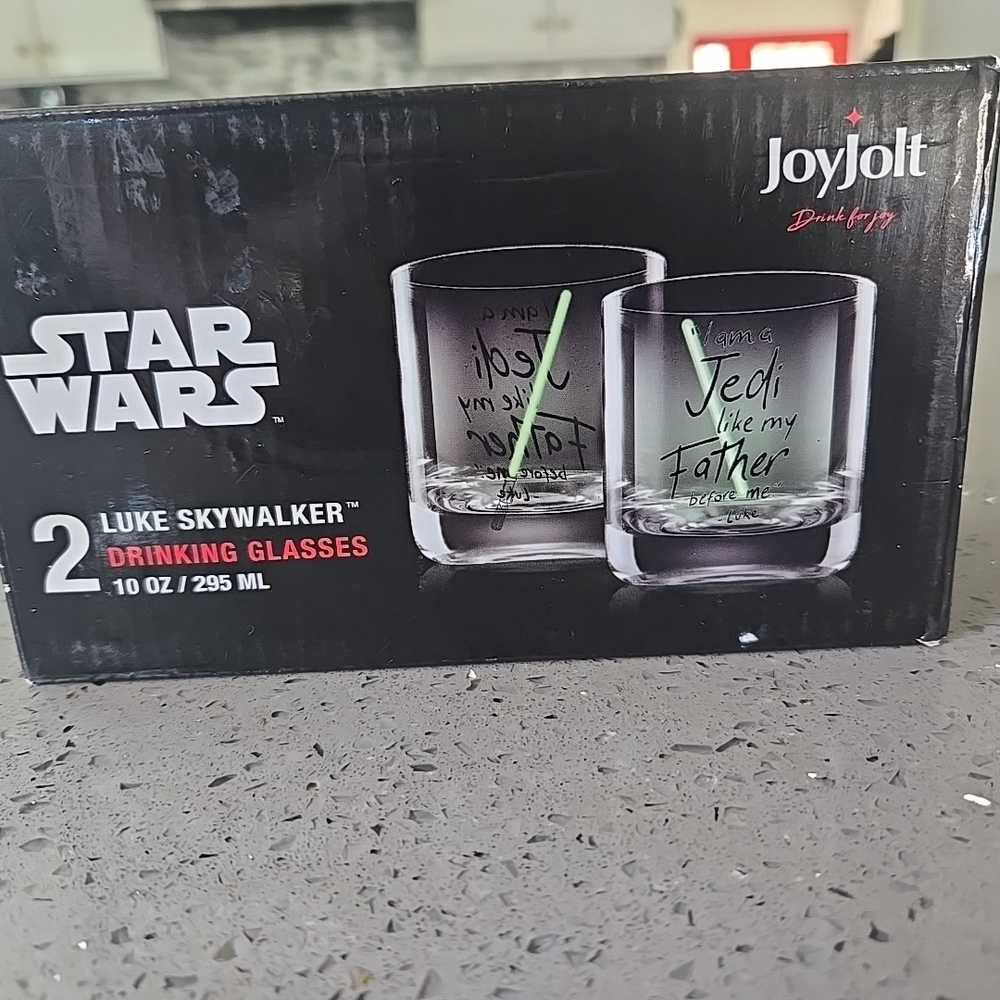 Star Wars Luke Skywalker Drinking Glasses